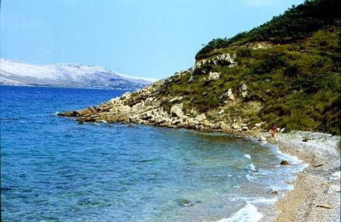 Una spiaggia nel sud dell'Albania