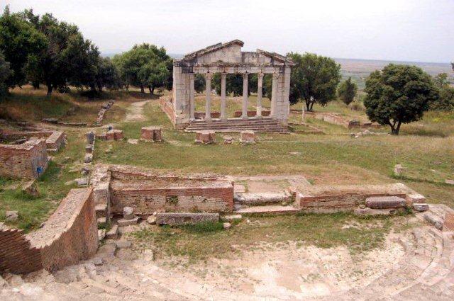 le rovine di Apollonia