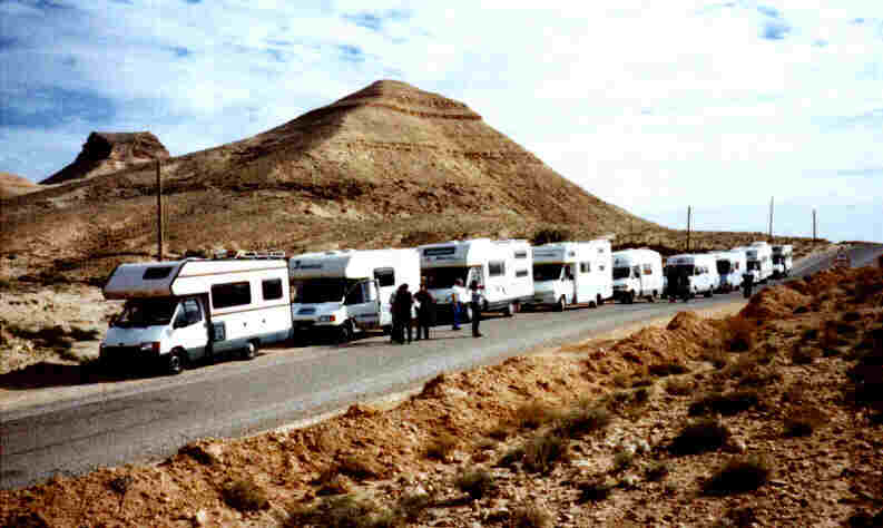 Il gruppo nel deserto
