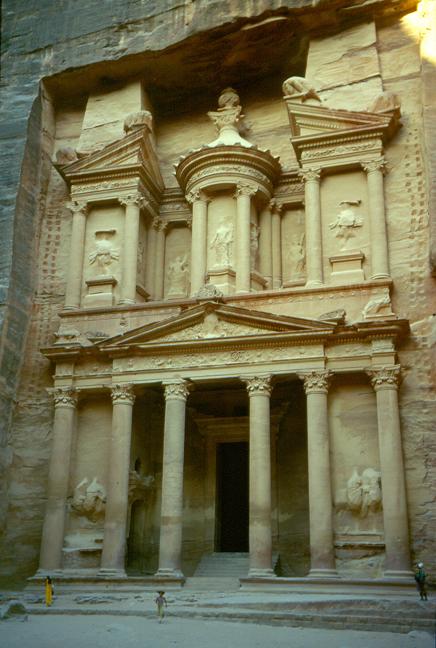 La tomba detta 'Il tesoro' a Petra