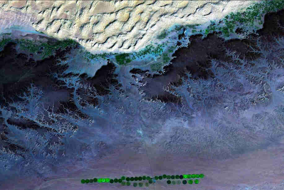 Tekerkiba satellite
