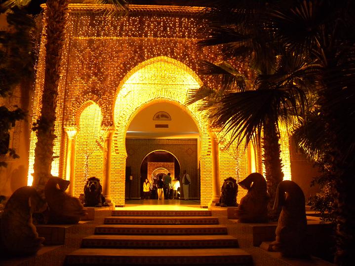 Ingresso del complesso turistico di Tozeur