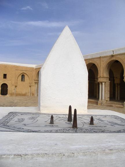 meridiana della moschea di Kairouan in Tunisia