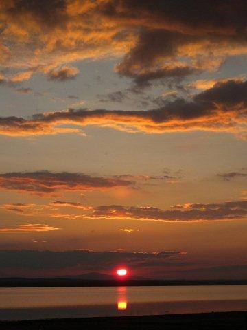 tramonto al Tuz Golu