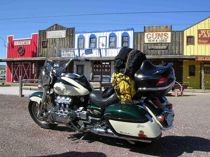 Moto lungo la route 66