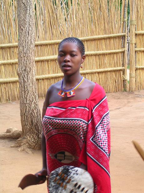 Costume tipico dell'etnia ndebele