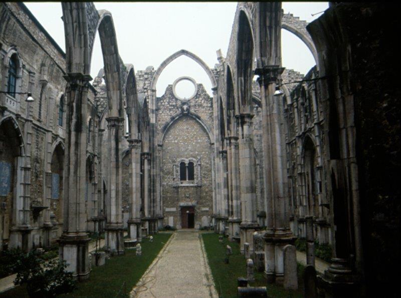 Convento do Carmo a Lisbona