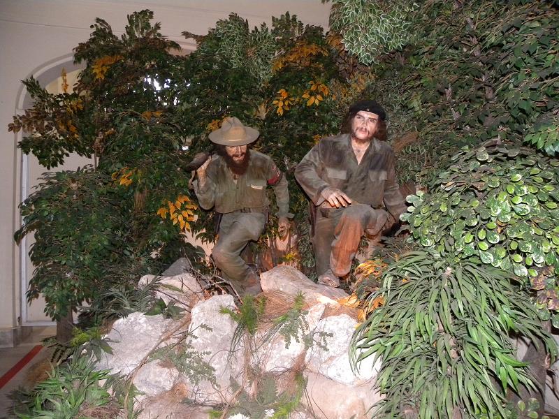Camillo Cienfuegos e Che Guevara nel museo de la revolucion